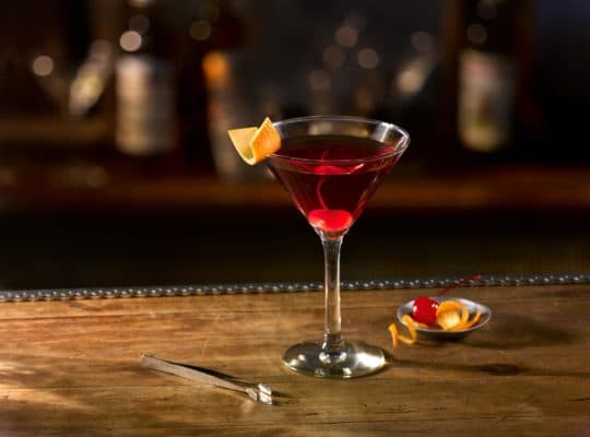 Sir Edwards Manhattan cocktail